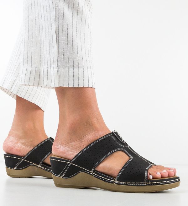 Ali Сандали Barber Черни