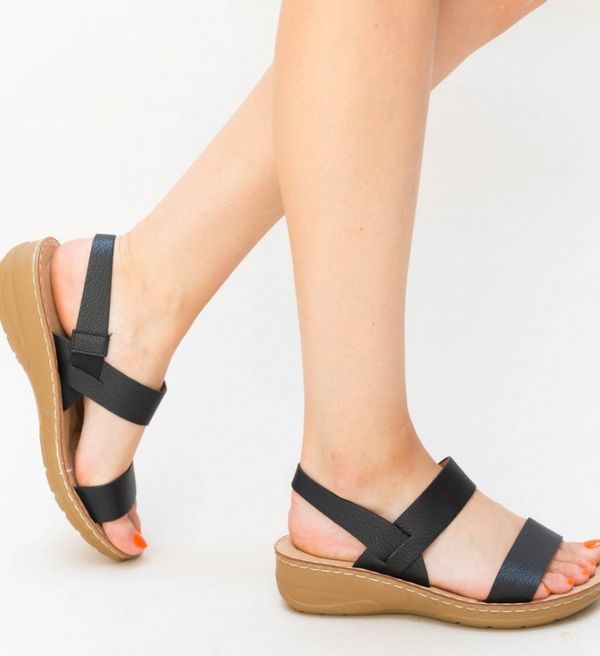 Botinelli Сандали Barnet Черни