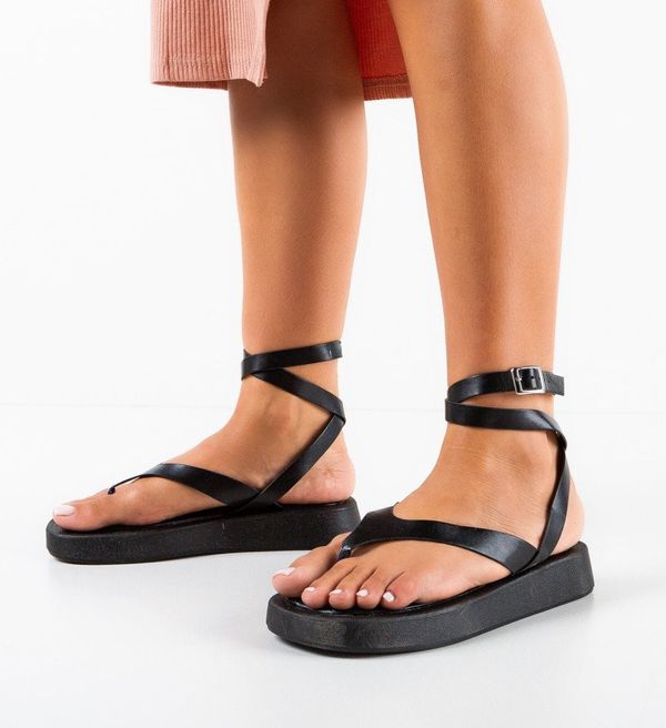 Ali Сандали Boja Черни