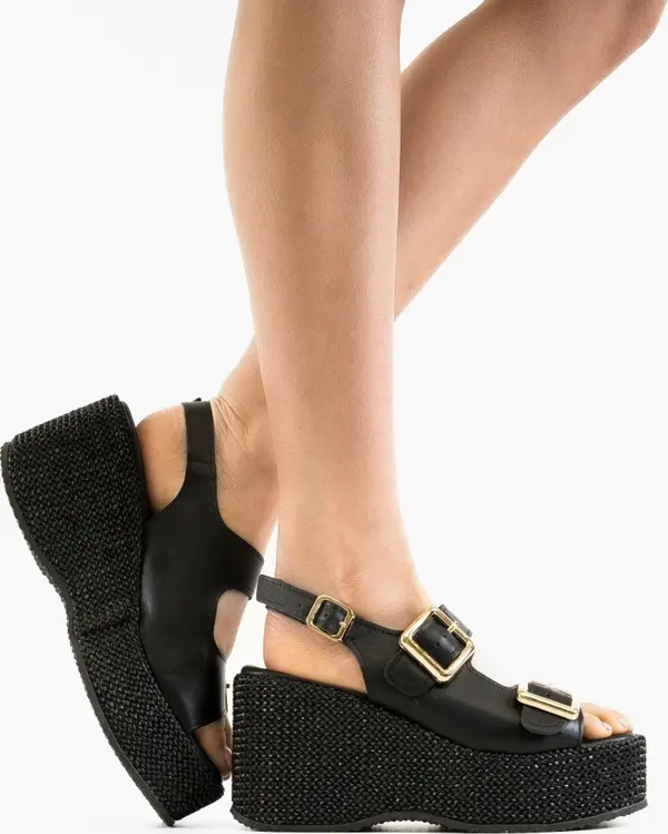 Wow Shoes Сандали Boreas Черни