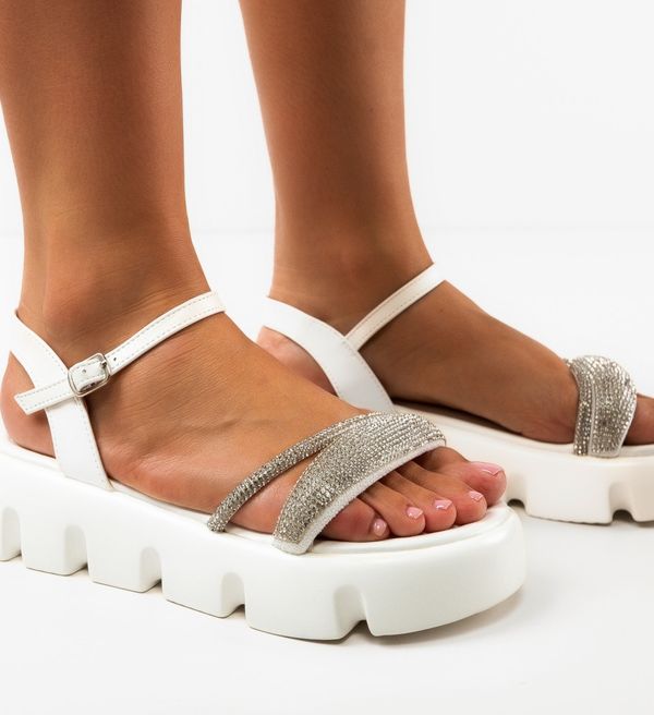 Mei Сандали Bryant Бели