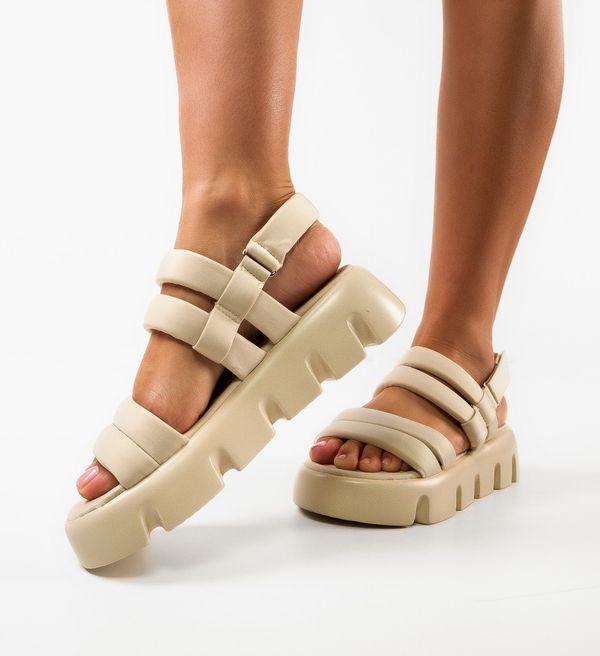 Mei Сандали Cairo Бежов