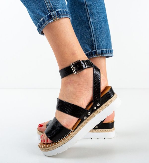 Mei Сандали Candyka Черни