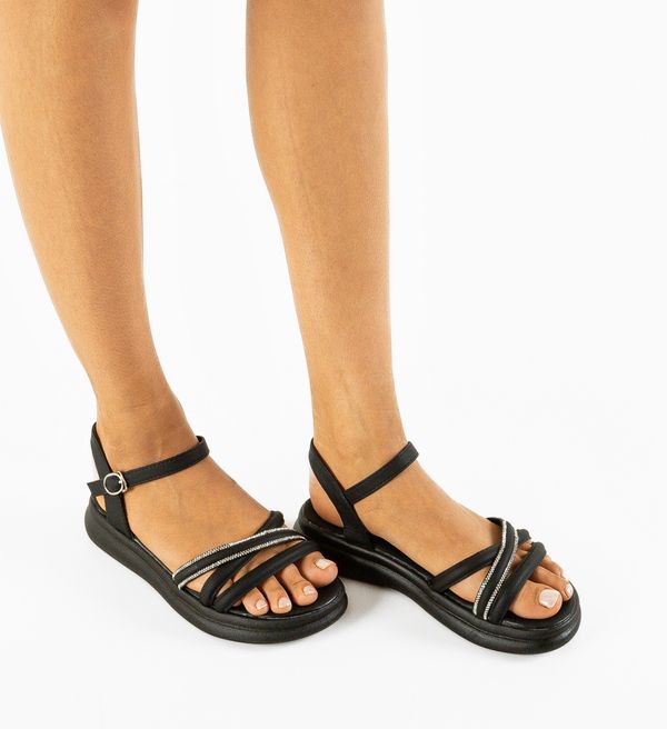 Mei Сандали Caneg Черни