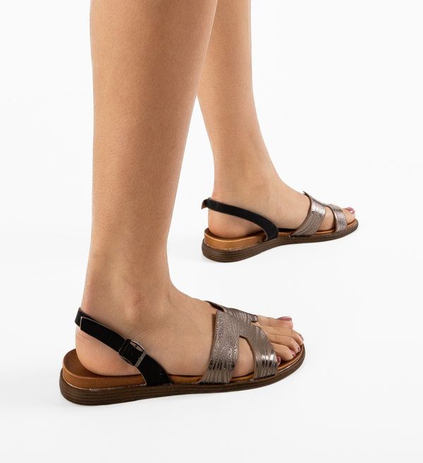 Mei Сандали Chaux Черни