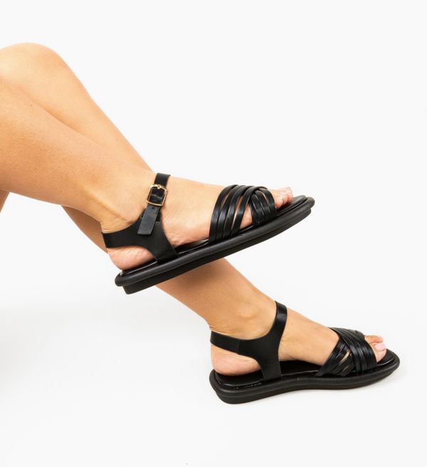 QING Сандали Cinnamon Черни