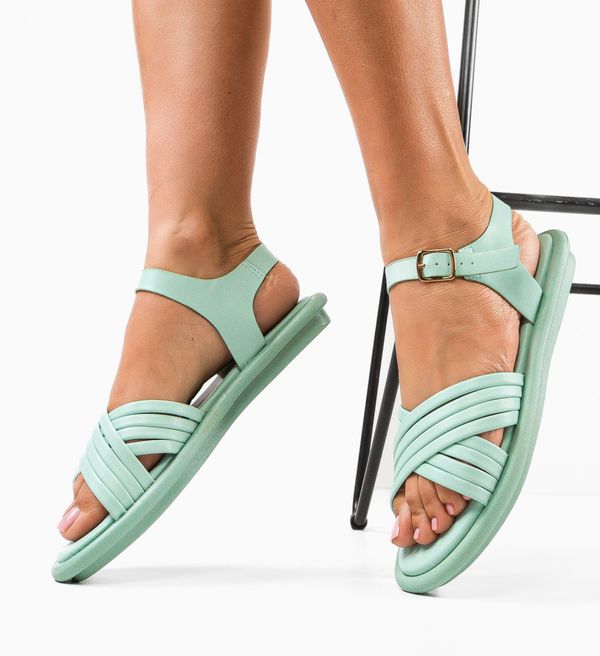 QING Сандали Cinnamon Тюркоаз