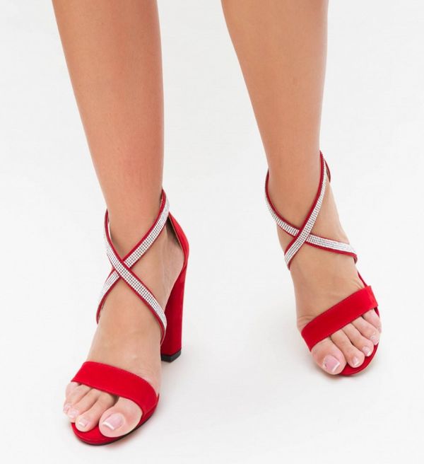 Wow Shoes Сандали Cisio Червени