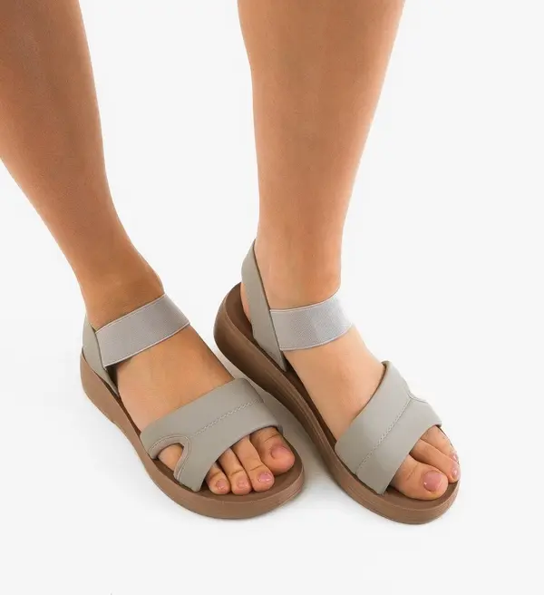 Mei Сандали Clytia Сив