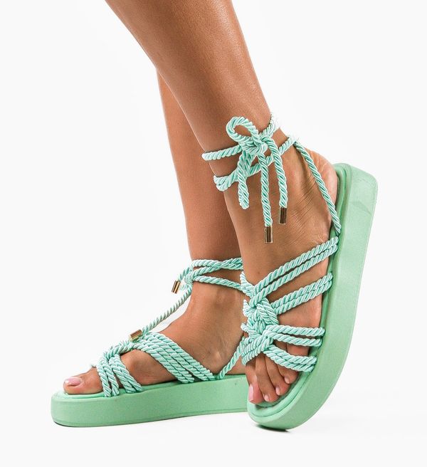 Ali Сандали Dagn Зелени