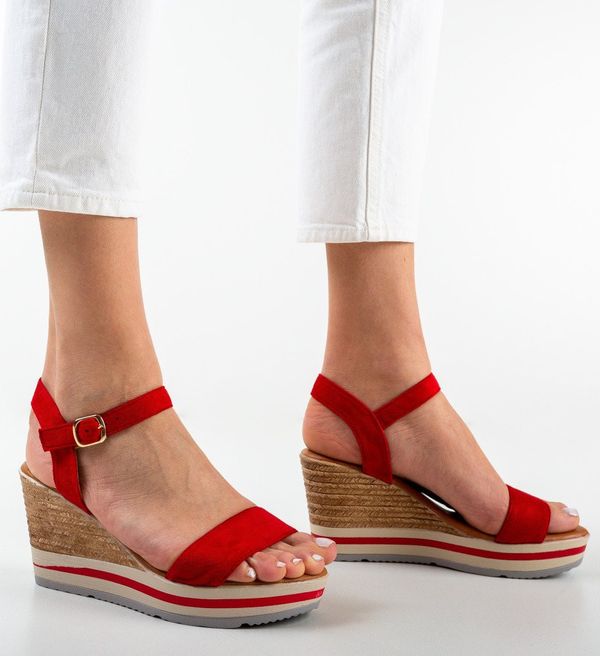 Udobni Сандали Denciu Червени