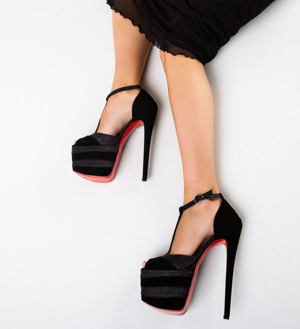 Exist Shoes Сандали Derigop 4 Черни