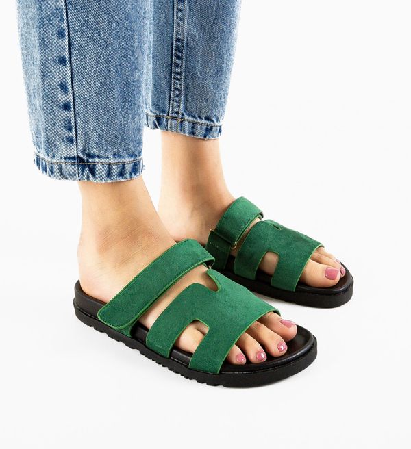 Wow Shoes Сандали Dermes Зелени