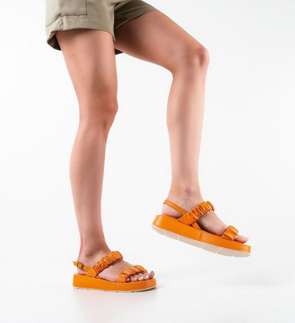 Exist Shoes Сандали Donezia Оранжеви