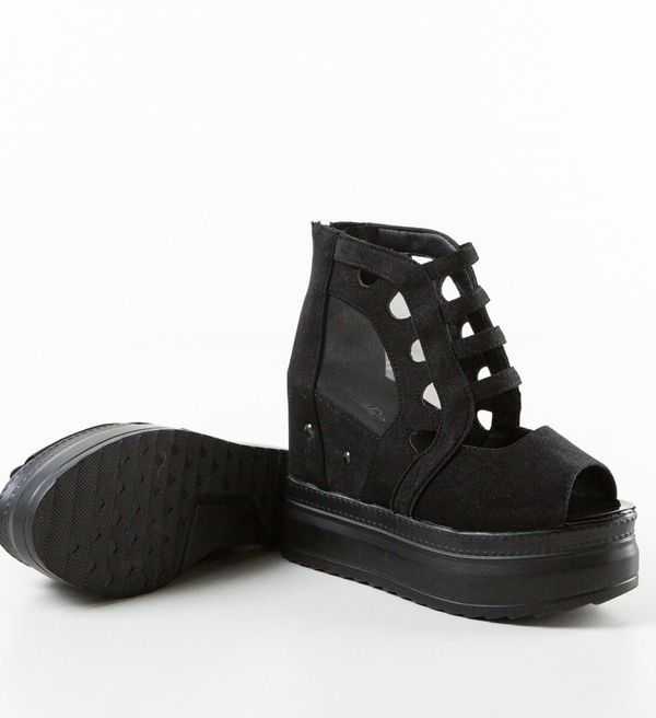 Mei Сандали Drinky Черни