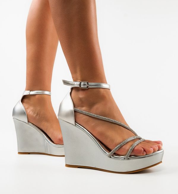 Mei Сандали Duys Сребърни