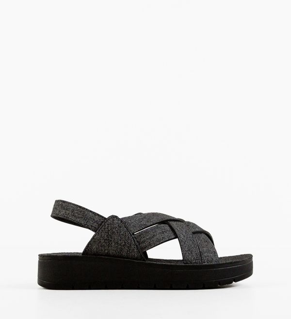 Lulux Сандали Ecare Черни