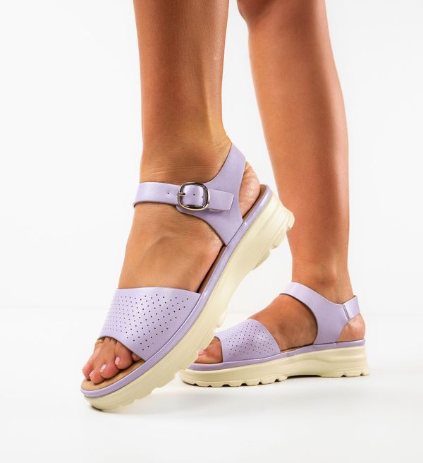 QING Сандали Eghe Лилав