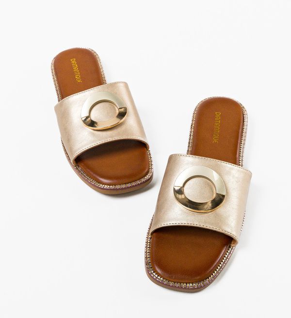 Ali Сандали Emelina Златни