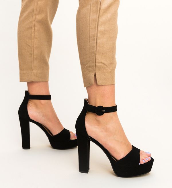 Mei Сандали Fidelio Черен