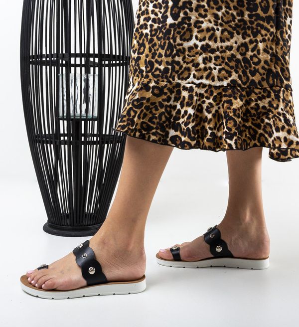 Lulux Сандали Finger Черни