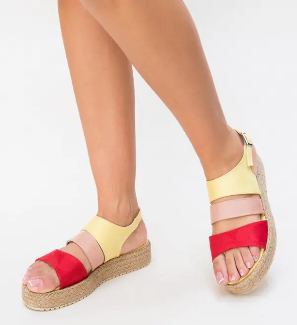 Exist Shoes Сандали Firmo Жълти