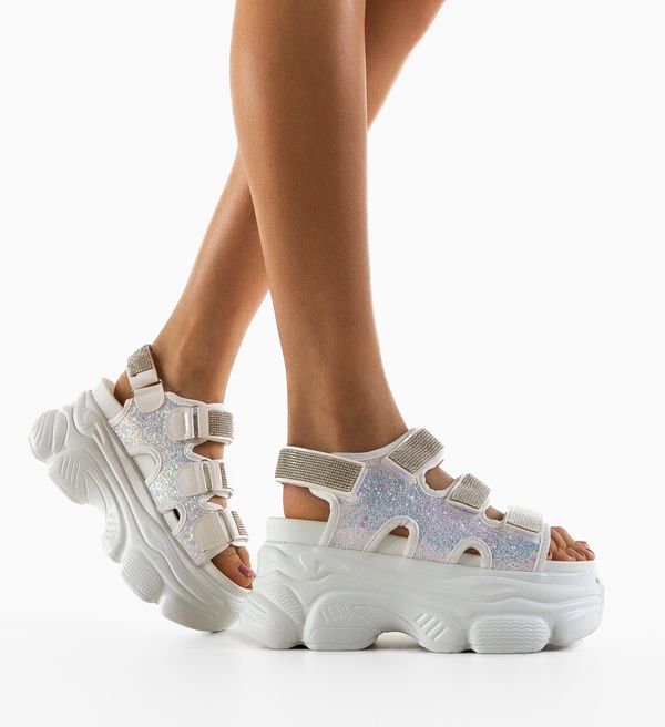 Mei Сандали Galatea Бели