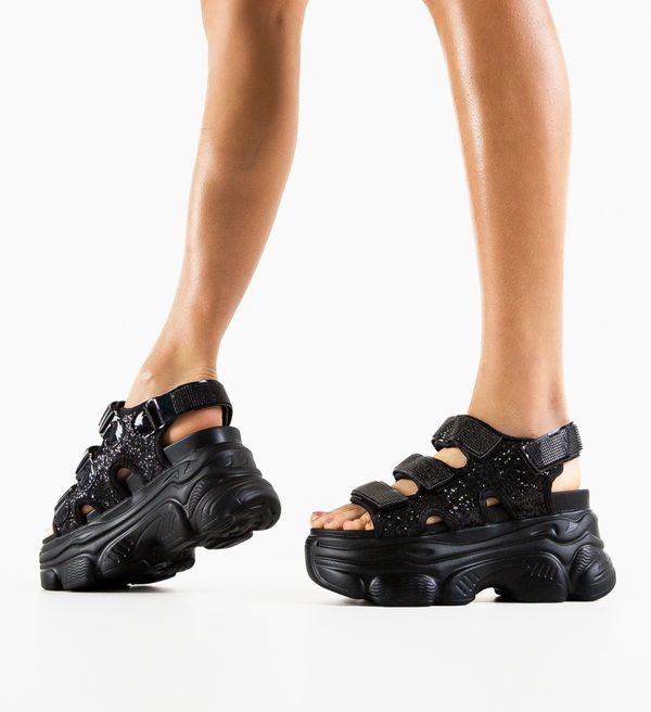 Mei Сандали Galatea Черни