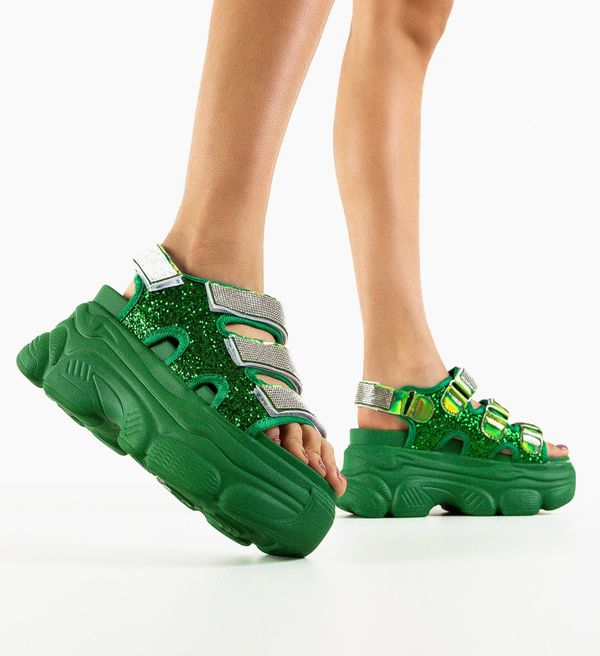 Mei Сандали Galatea Зелени