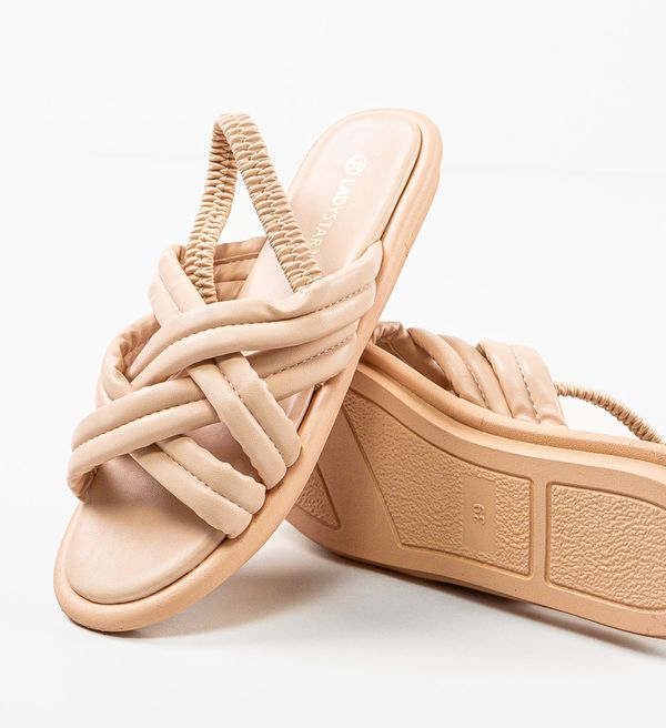 QING Сандали Gatsby Бежов