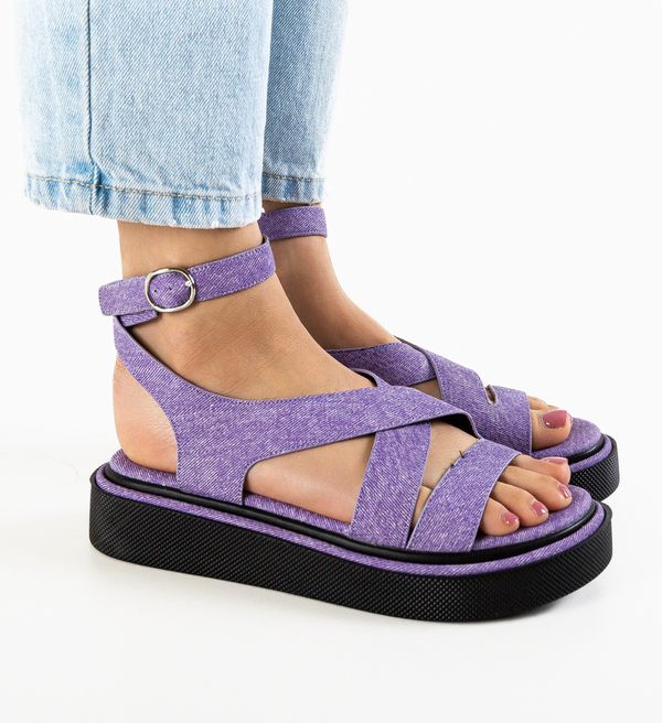 Mei Сандали Greten Лилав