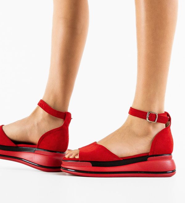 SFINX(LULU) Сандали Grifon 2 Червени