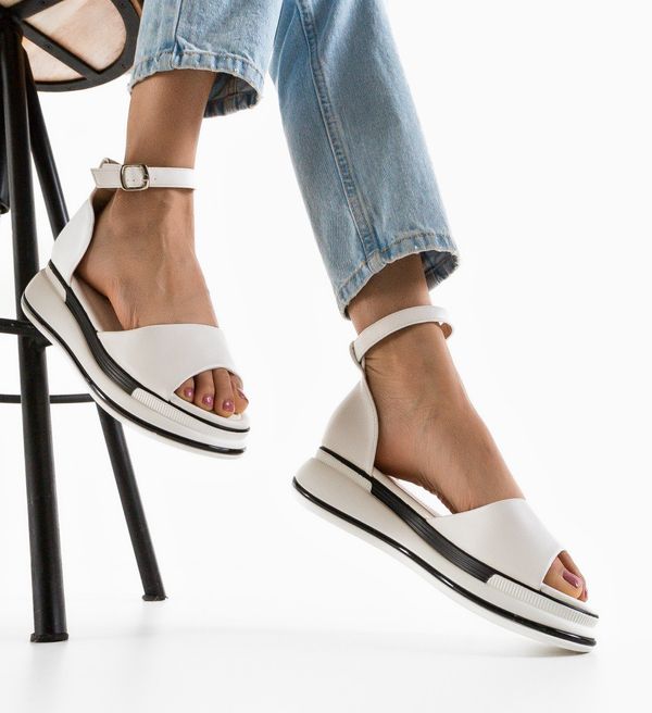 SFINX(LULU) Сандали Grifon Бели