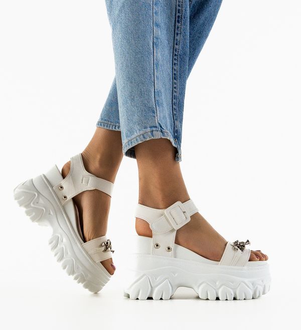 Mei Сандали Gunar Бели