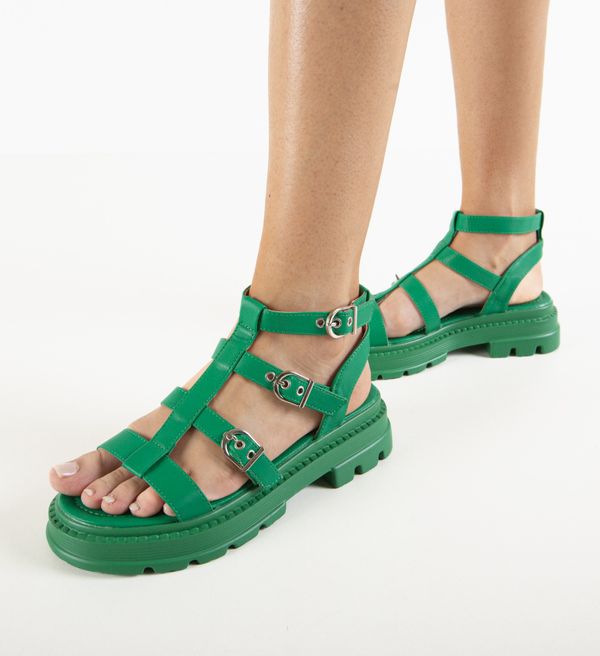 Mei Сандали Haga Зелени