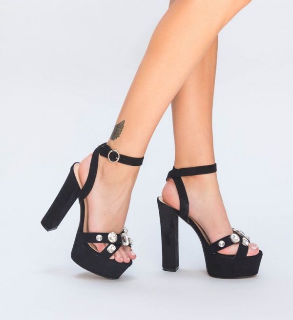 Udobni Сандали Хани Черни