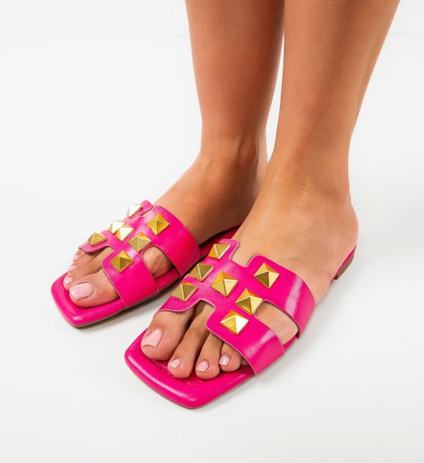 QING Сандали Hank Фуксия