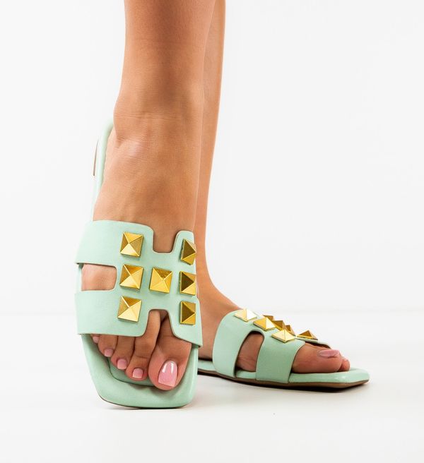 QING Сандали Hank Зелени