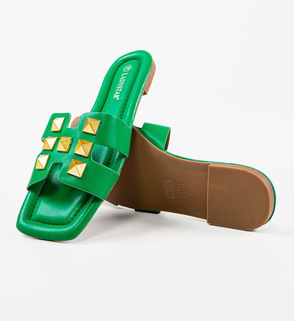 QING Сандали Hank Зелени