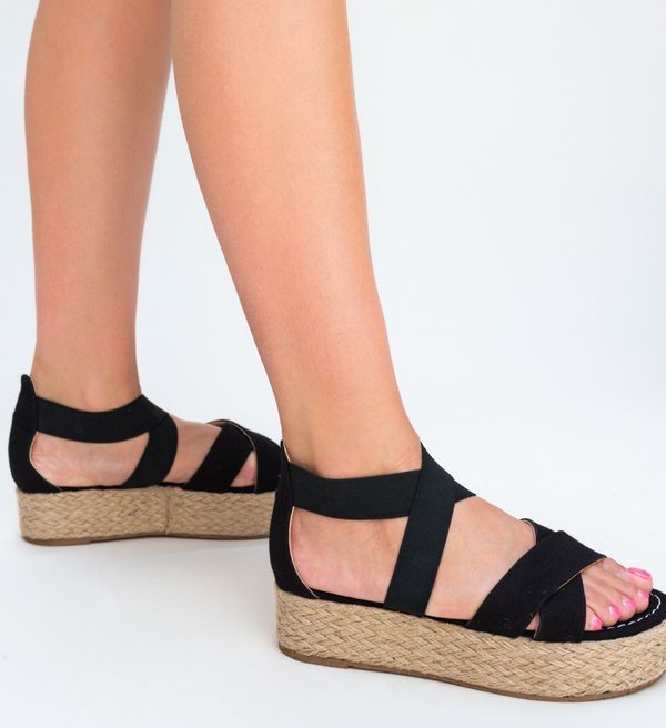 Exist Shoes Сандали Hermod Черни