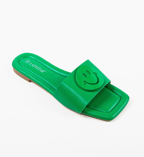 QING Сандали Indigo Зелени