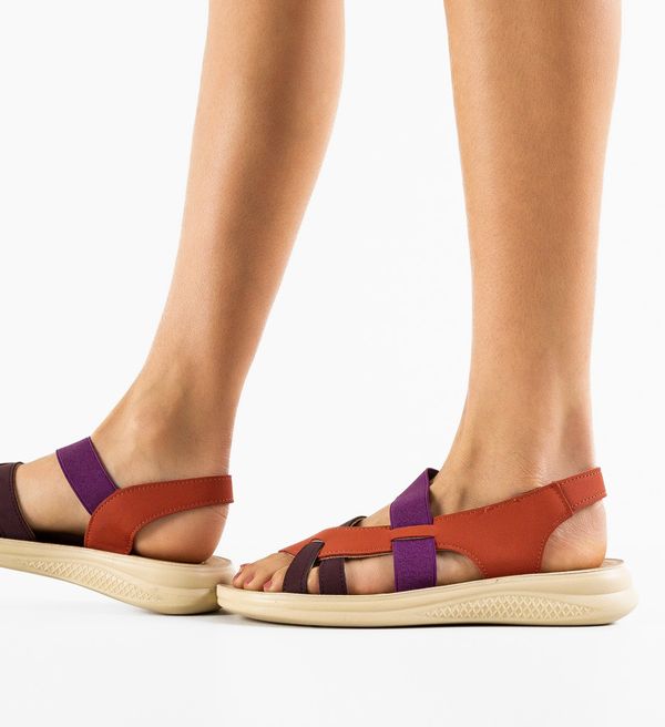 Zoha Сандали Janna Оранжеви