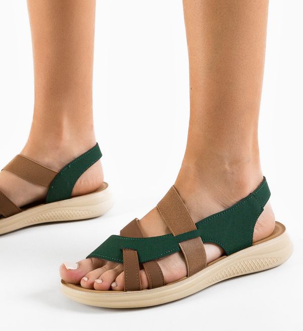 Zoha Сандали Janna Зелени