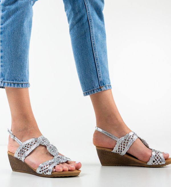 Ali Сандали Jason Сребърни