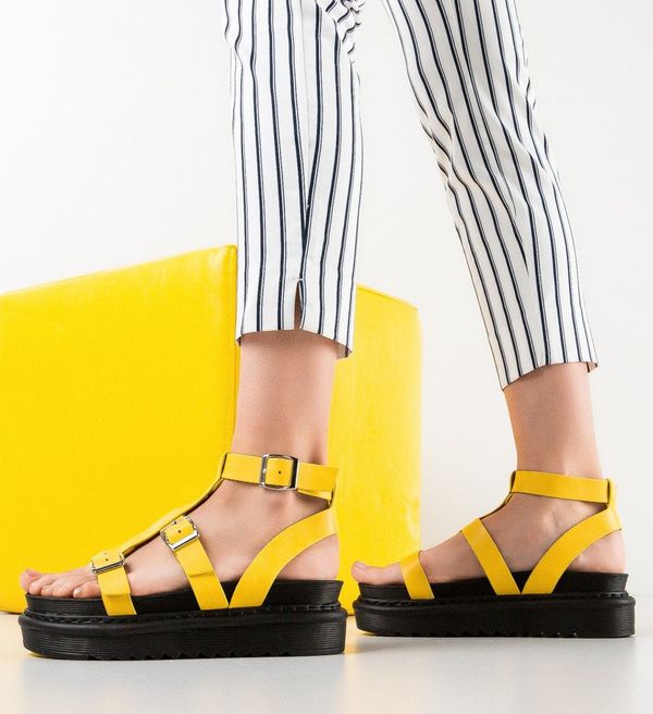 Hebe Сандали Jaylan Жълти