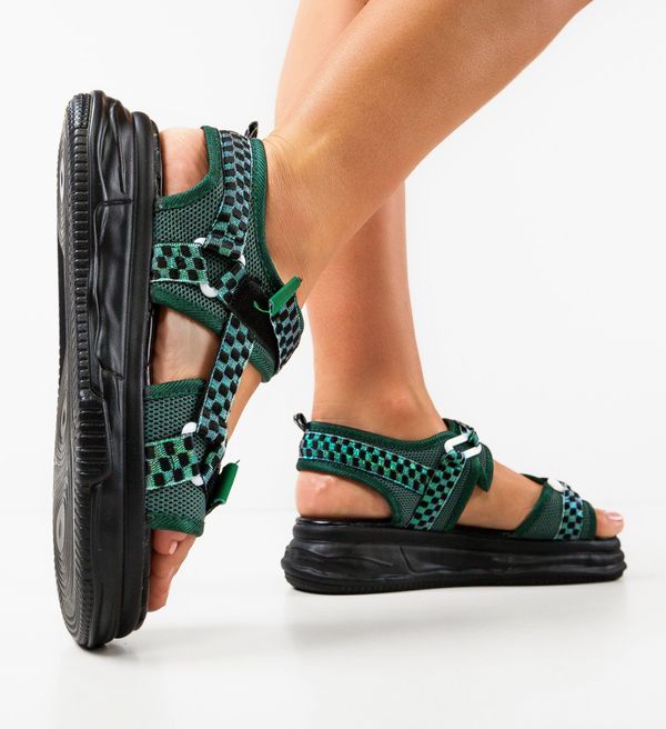 Zoha Сандали Jeanette Зелени