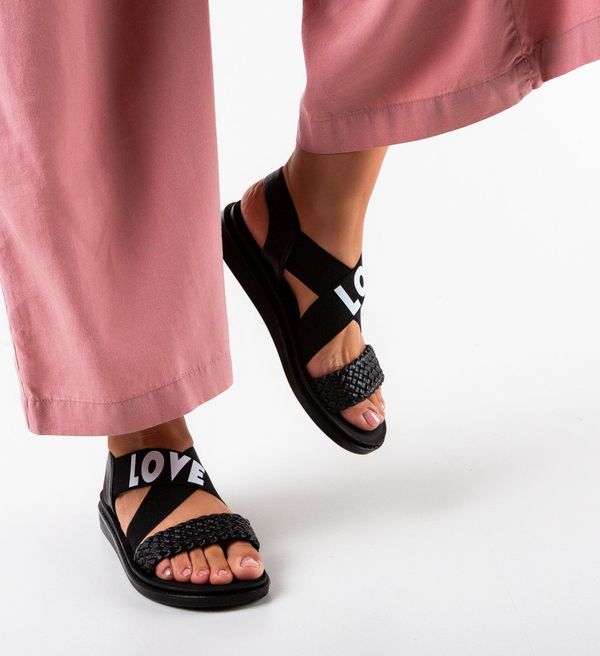 Zoha Сандали Jeme Черни