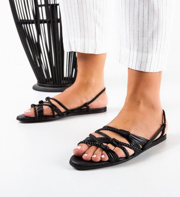 Ali Сандали Jiko Черни