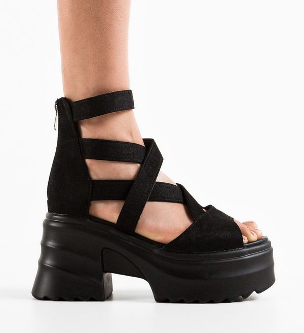 Mei Сандали Kampio Черни