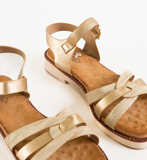 Mei Сандали Kotov Златни